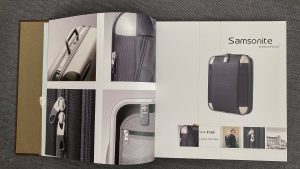 Produktfotografie Samsonite Koffer und Rucksack