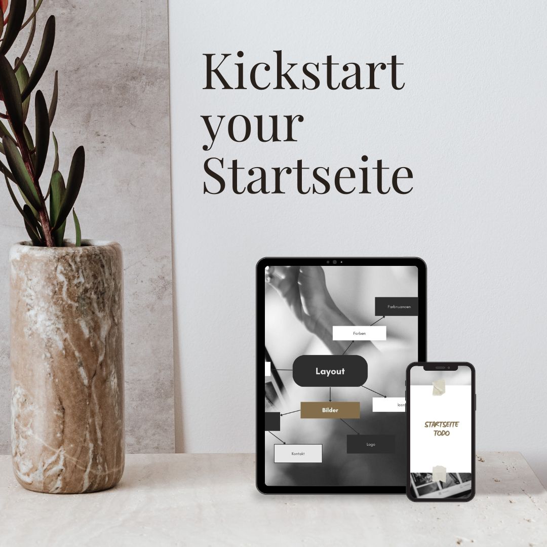 Kickstart your Startseite